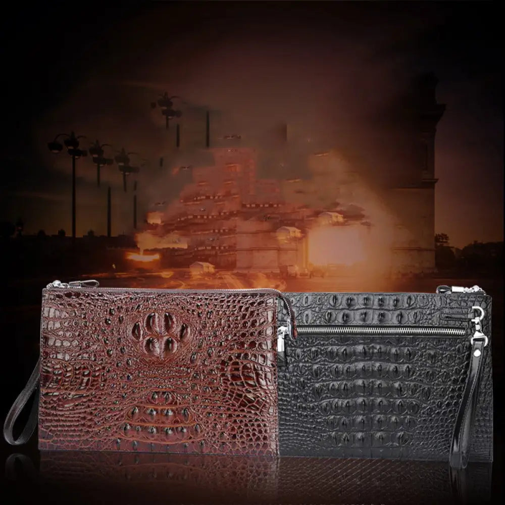 Genuine Leather Underarm Bag | same ANTHEM.