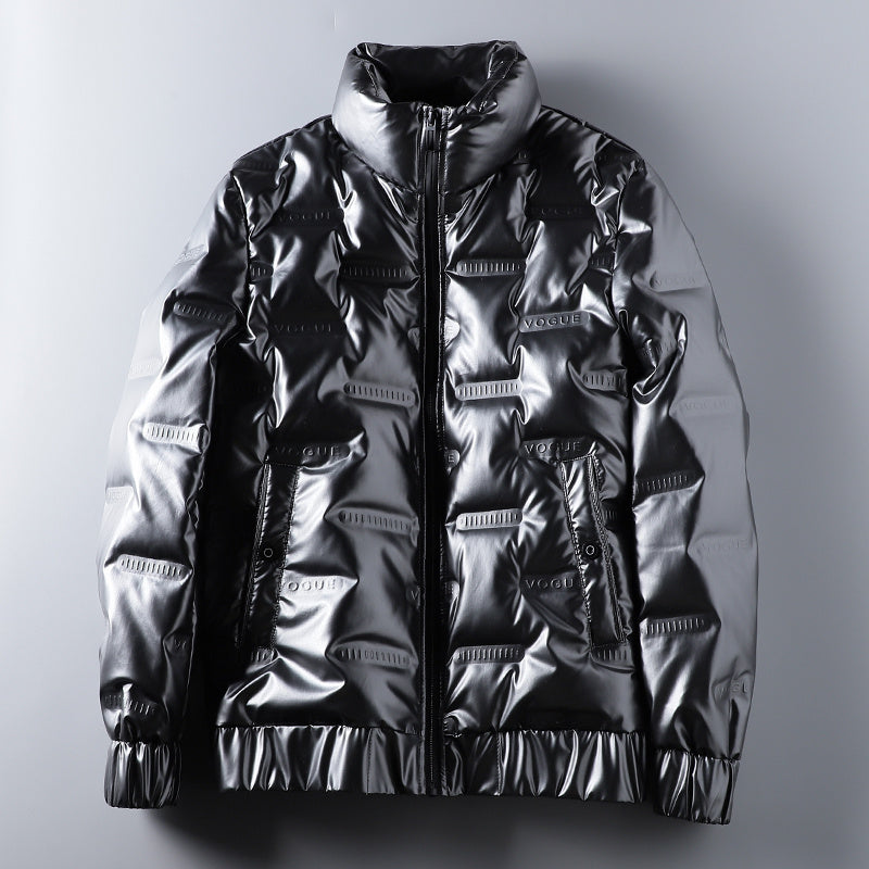 Gloss Down Winter Jacket for Men | same ANTHEM. Soulmate Streetwear - Black / 2XL