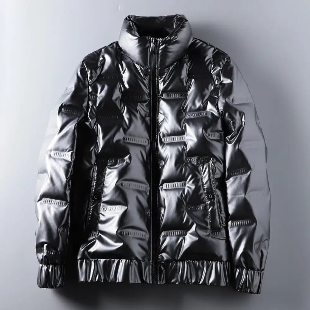 Gloss Down Winter Jacket for Men | same ANTHEM. Soulmate Streetwear - Black / 2XL
