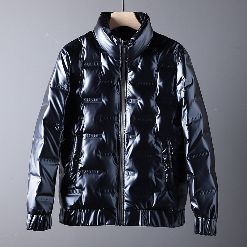 Gloss Down Winter Jacket for Men | same ANTHEM. Soulmate Streetwear - Blue / 2XL