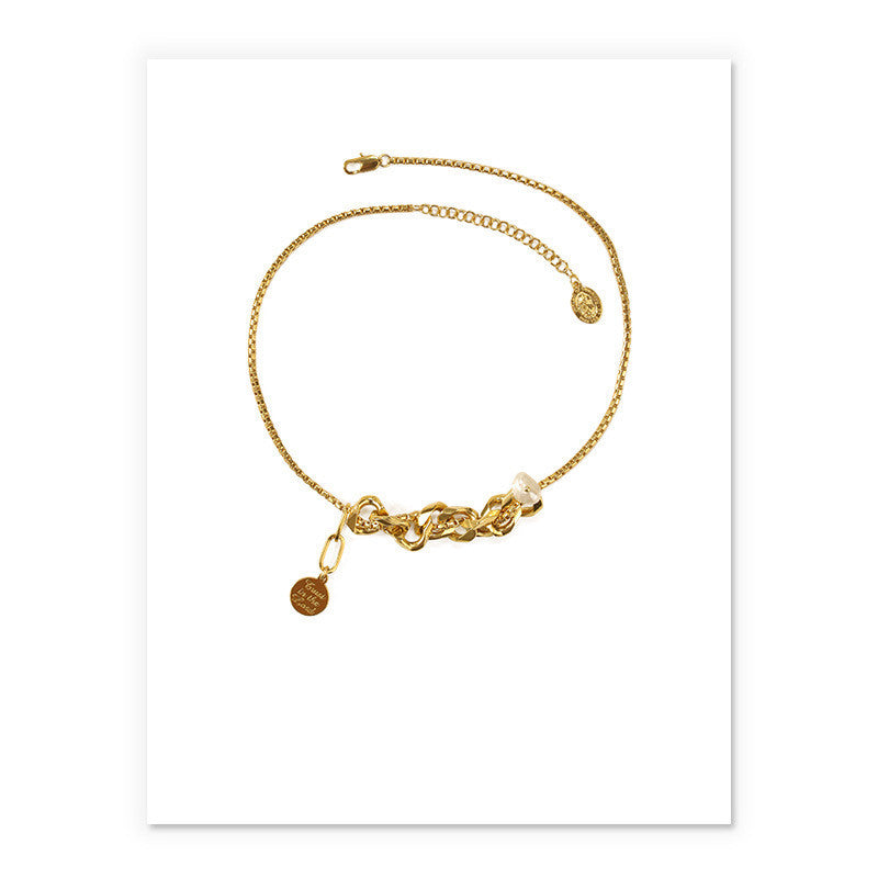 Gold Clavicle Chain Necklace | Boho Chic Lovers & Soulmates Jewellery | same ANTHEM - Gold