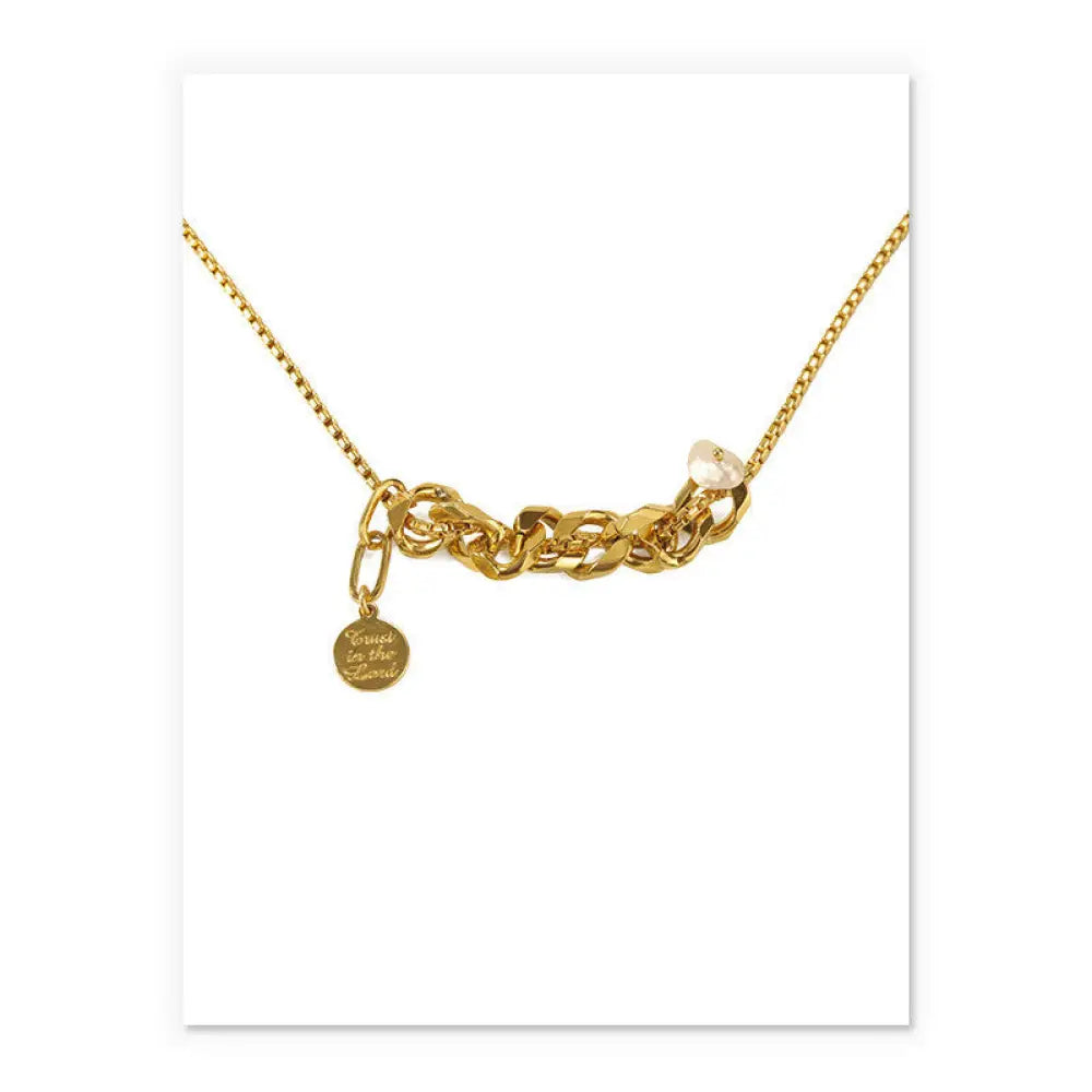 Gold Clavicle Chain Necklace | Boho Chic Lovers & Soulmates Jewellery | same ANTHEM - Gold