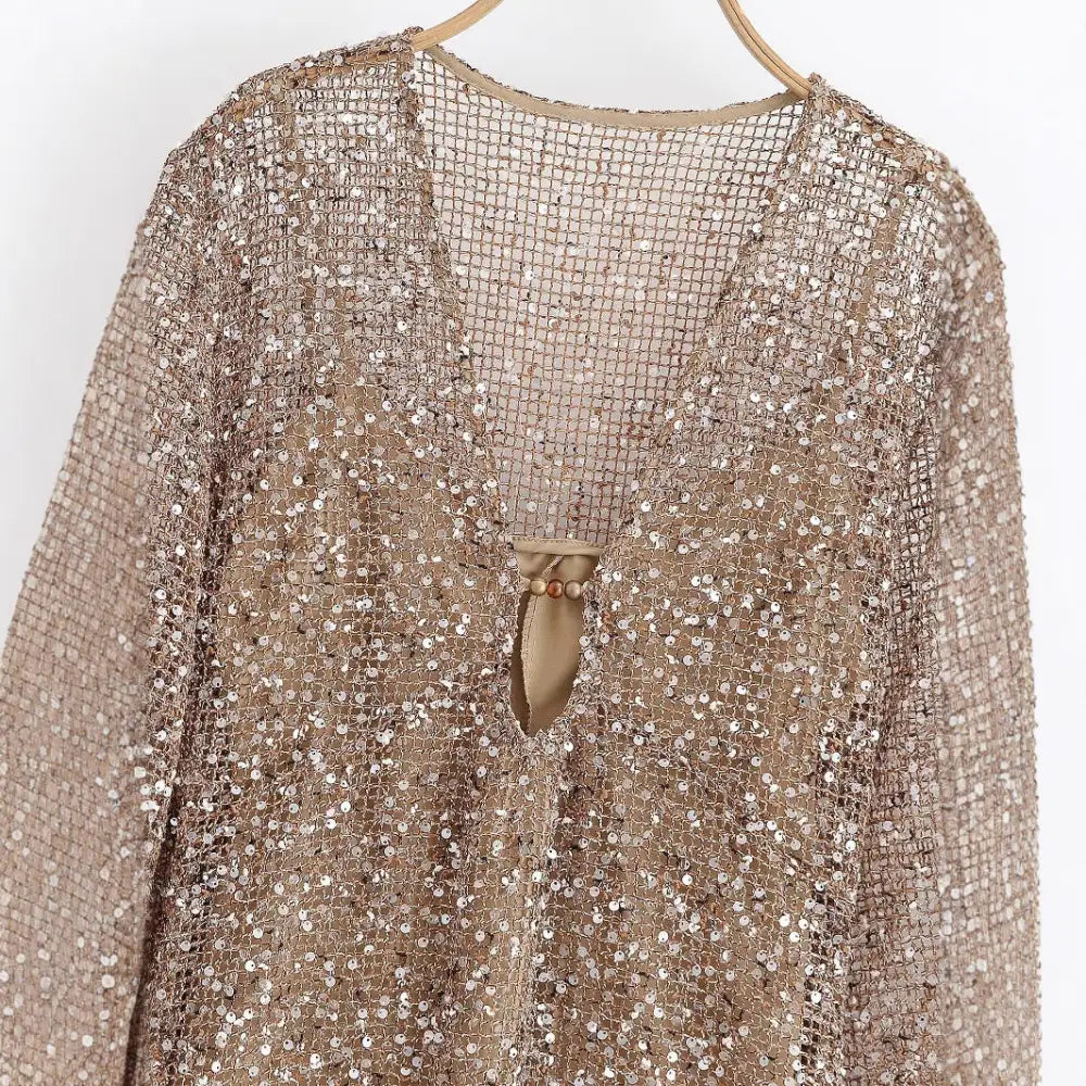 Golden Beaded Midi Dress – Soulmate Streetwear | same ANTHEM.