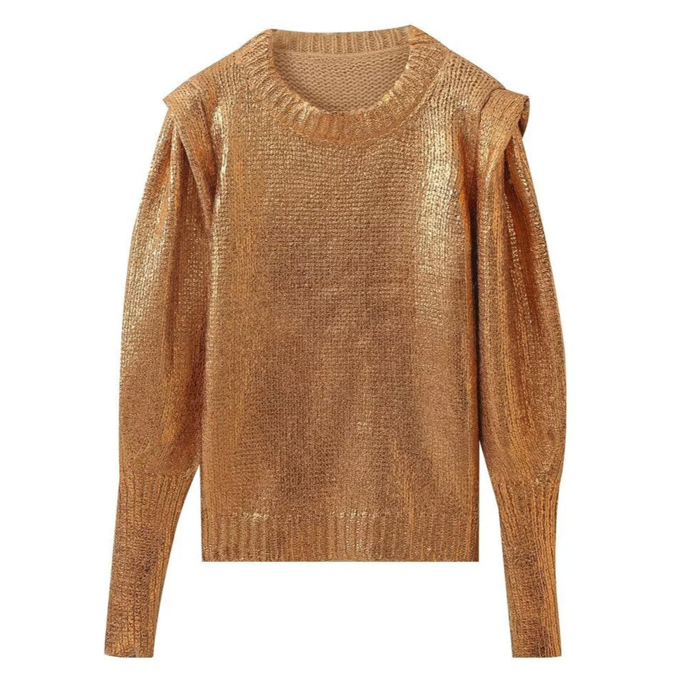 Golden Loose Soulmate Sweater – same ANTHEM.