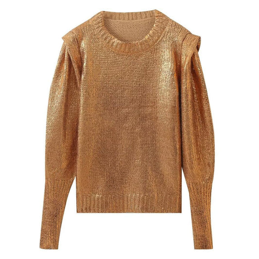 Golden Loose Soulmate Sweater – same ANTHEM.