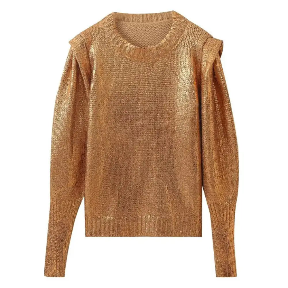 Golden Loose Soulmate Sweater – same ANTHEM.