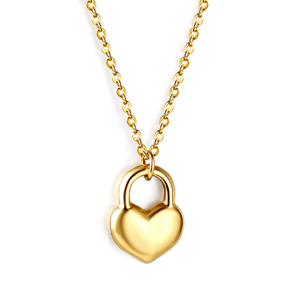 Golden Love Heart Necklace | Casual Boho Chic Jewellery for Soulmates & Lovers | same ANTHEM - NE2A9801G