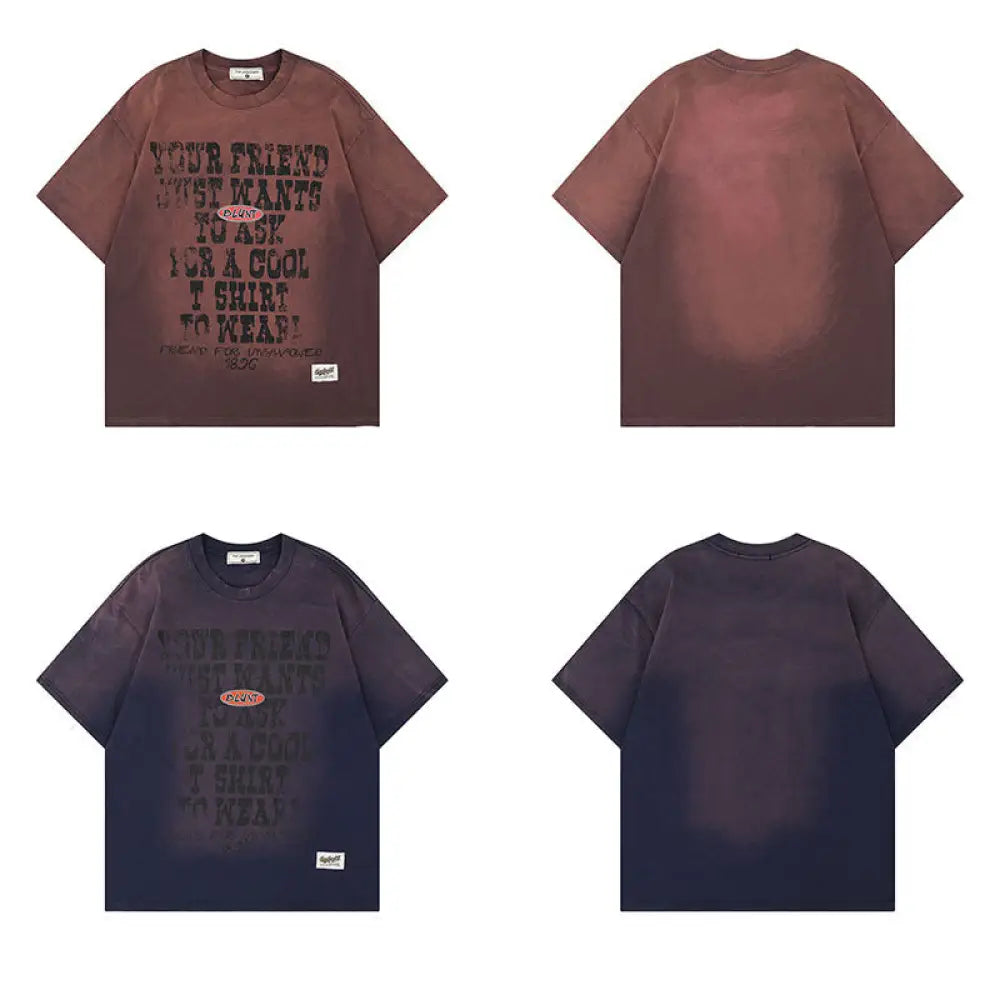 Gradient Couple Tee Men – Soulmate Streetwear | same ANTHEM.