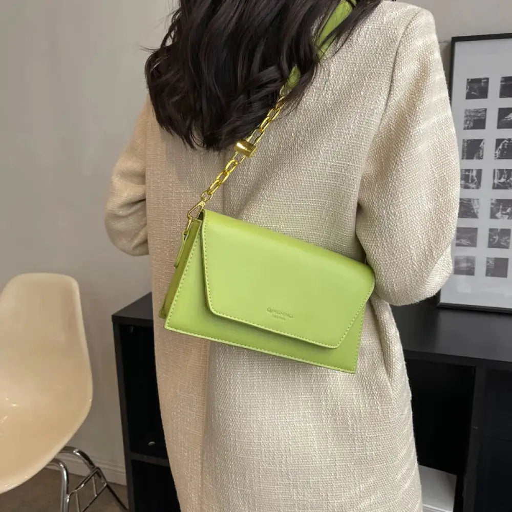 Green Flap Crossbody Bag | same ANTHEM. Soulmate Streetwear
