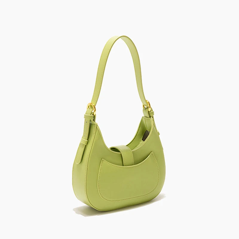 Half Moon PU Leather Shoulder Bag – Soulmate Streetwear | same ANTHEM