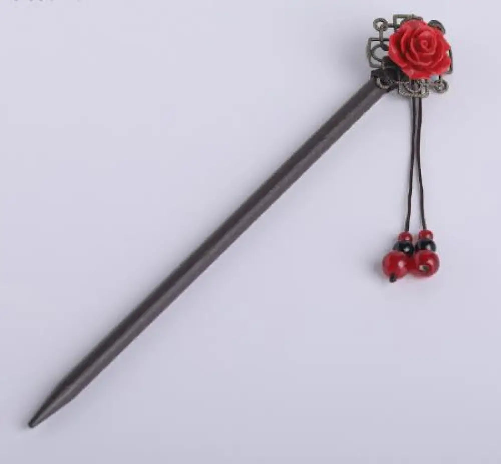 Handmade Vintage Wood Hair Stick for Women | same ANTHEM. - Nian’an