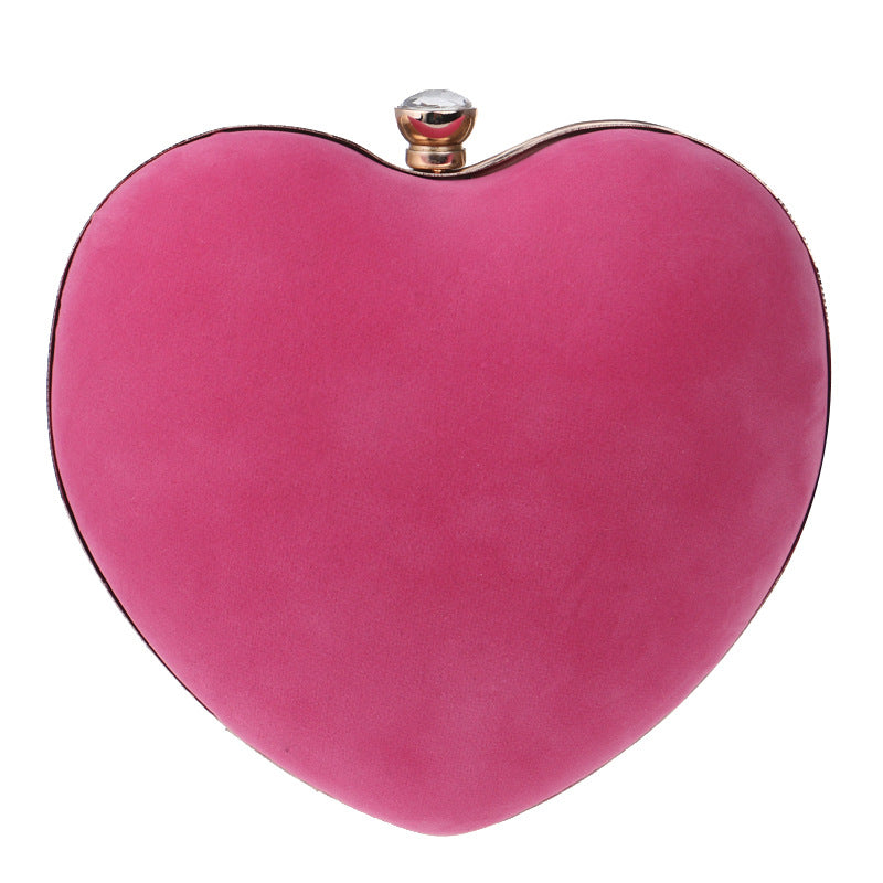 Heart-Shaped Cosmetic & Evening Bag – Chic Streetwear Clutch | same ANTHEM