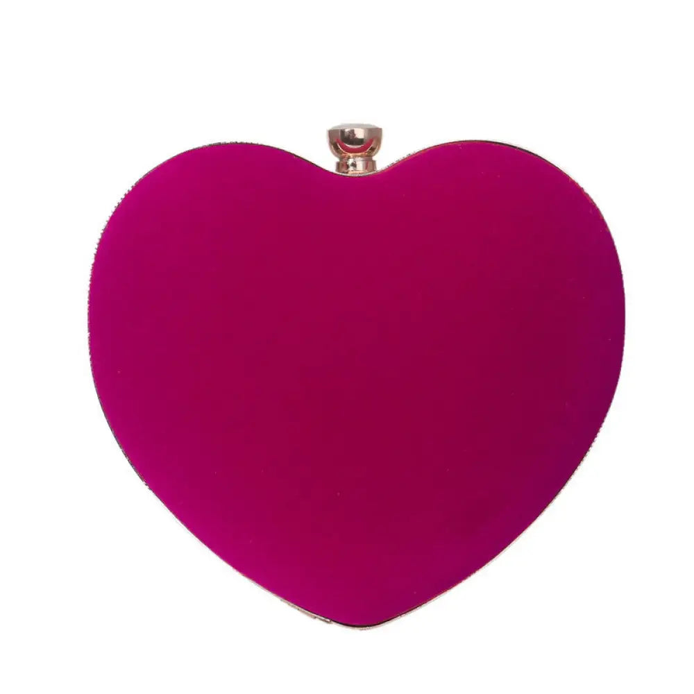 Heart-Shaped Cosmetic & Evening Bag – Chic Streetwear Clutch | same ANTHEM