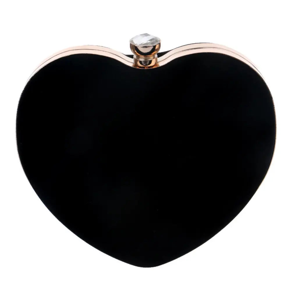 Heart-Shaped Cosmetic & Evening Bag – Chic Streetwear Clutch | same ANTHEM