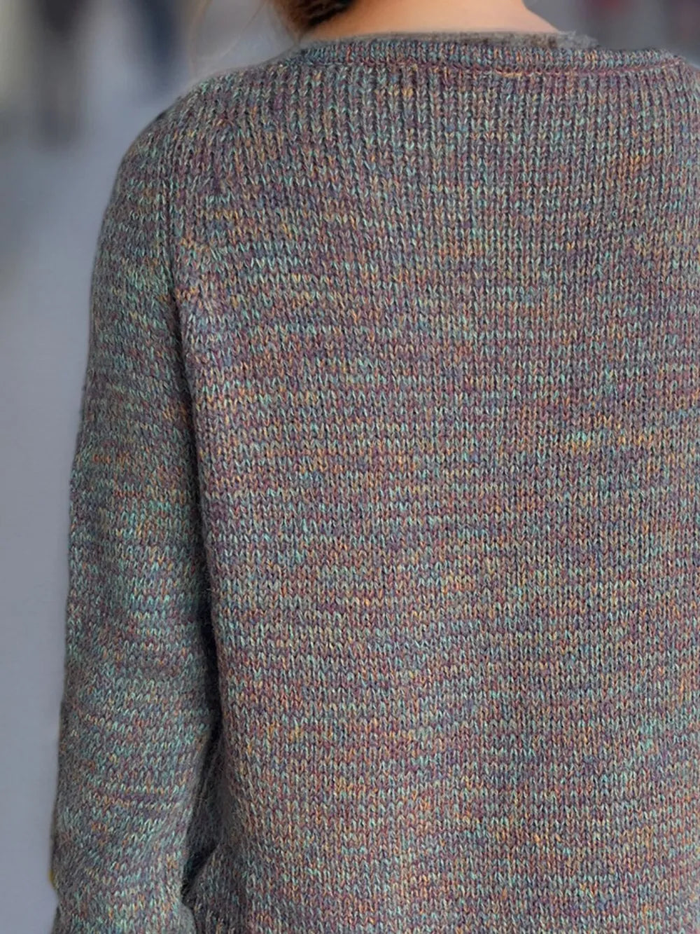 Heathered V-Neck Sweater – same ANTHEM | Dreamy French Chic for Soulmates