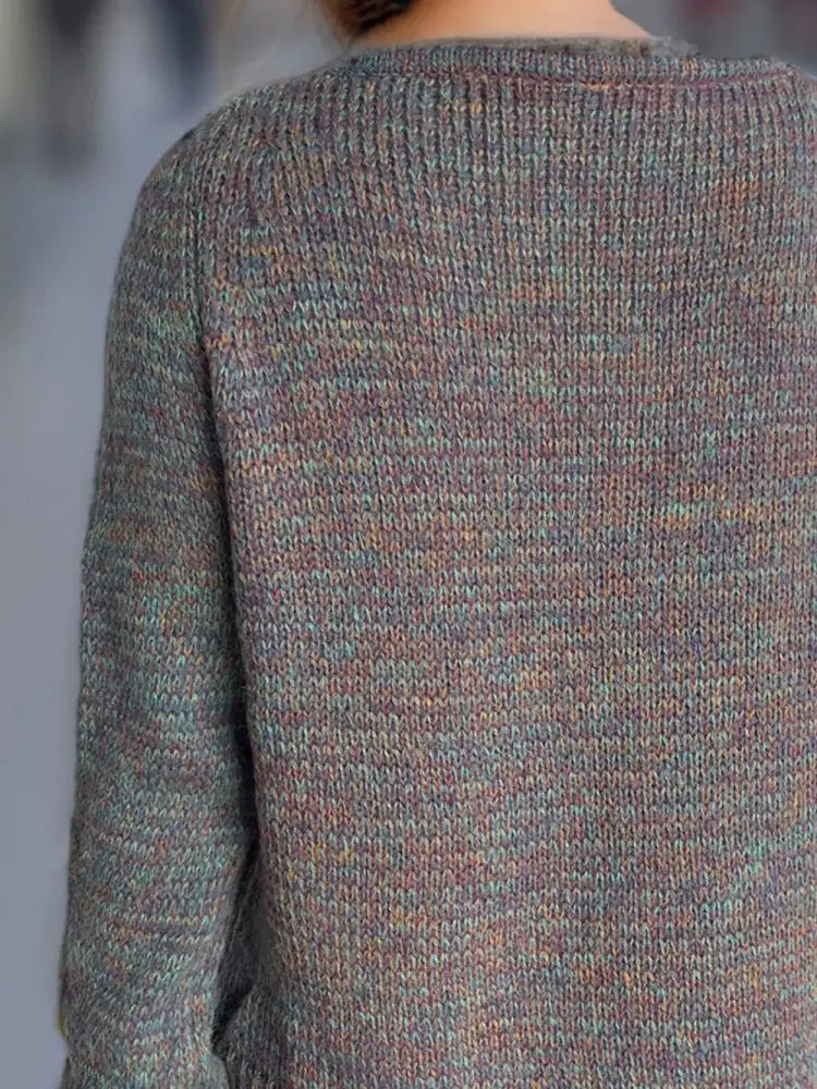 Heathered V-Neck Sweater – same ANTHEM | Dreamy French Chic for Soulmates