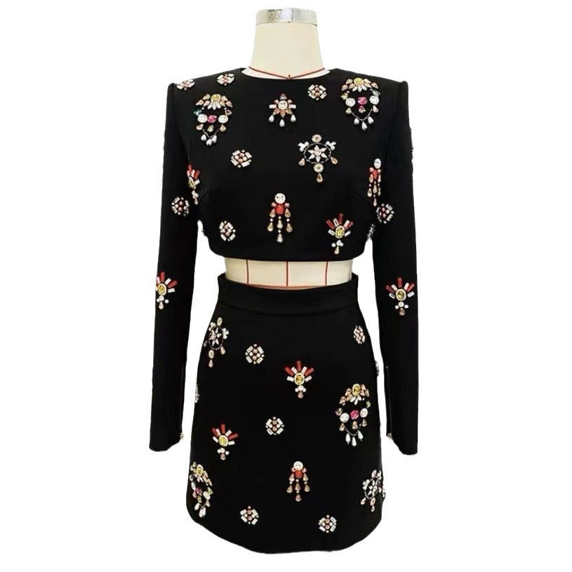 Women’s Fashion Exquisite Heavy Industry Suit - Bag