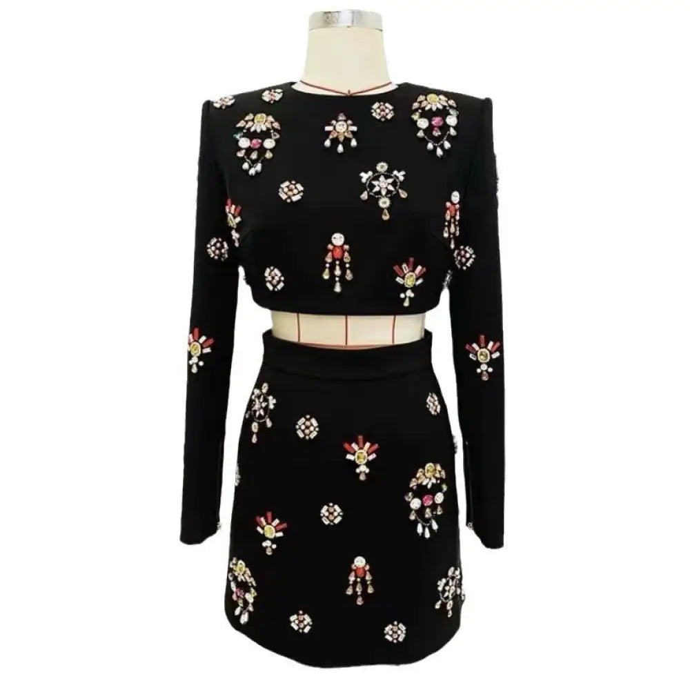 Women’s Fashion Exquisite Heavy Industry Suit - Bag