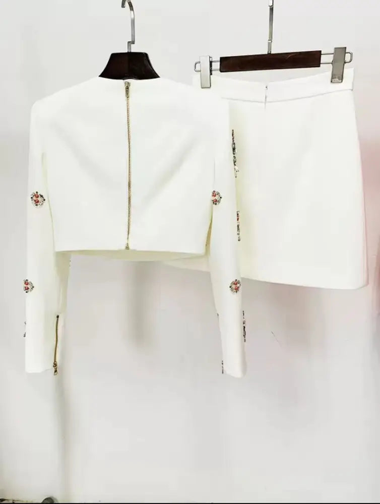 Women’s Fashion Exquisite Heavy Industry Suit - Bag