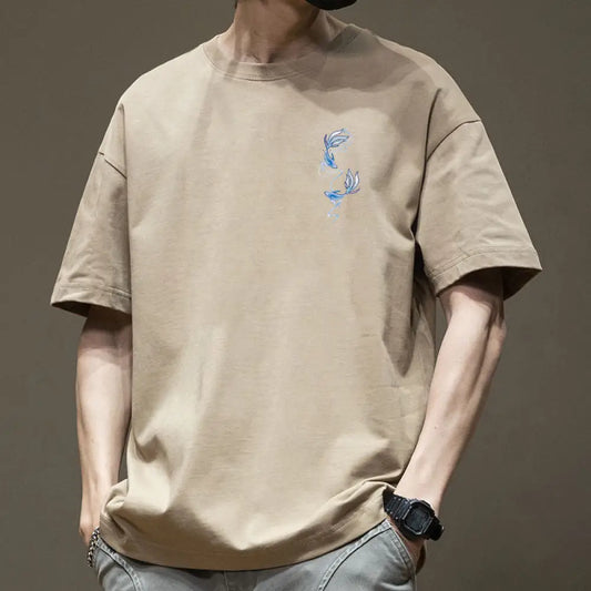 Heavy Short-Sleeved T-Shirt – Cool Casual Streetwear for Every Day | same ANTHEM