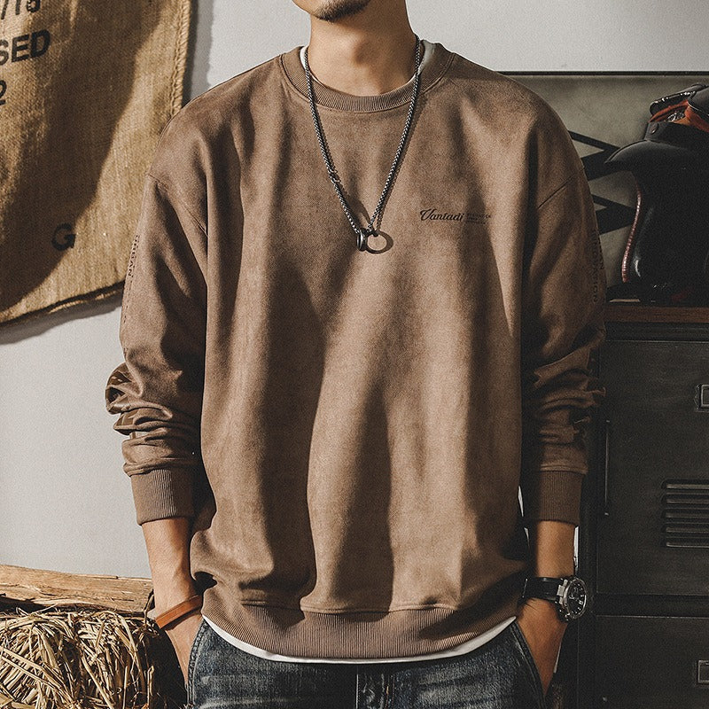 Heavyweight Vintage Sweater – Soulmate Style | same ANTHEM - khaki / M