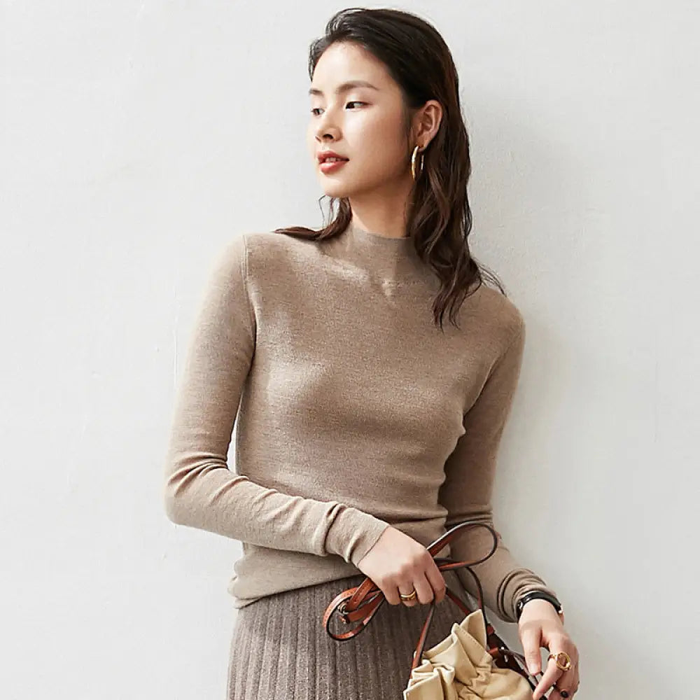 Women’s classic half high collar commuting fit - Bag