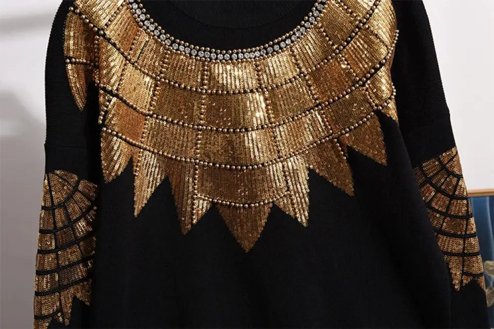 High-End Embroidered Diamond Drill 2-Piece Set | Affordable Luxury Women’s Fashion | same ANTHEM
