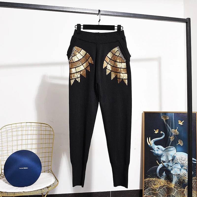 High-End Embroidered Diamond Drill 2-Piece Set | Affordable Luxury Women’s Fashion | same ANTHEM