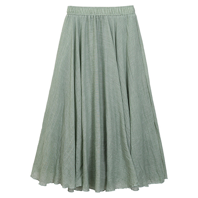 High Waist Slimming Loose Skirt – Made for Lovers & Friends | Wear Your Style Sing the Same Anthem - Green / Free Size