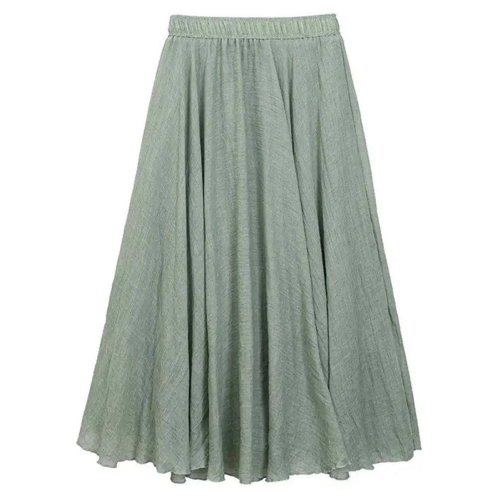 High Waist Slimming Loose Skirt – Made for Lovers & Friends | Wear Your Style Sing the Same Anthem - Green / Free Size