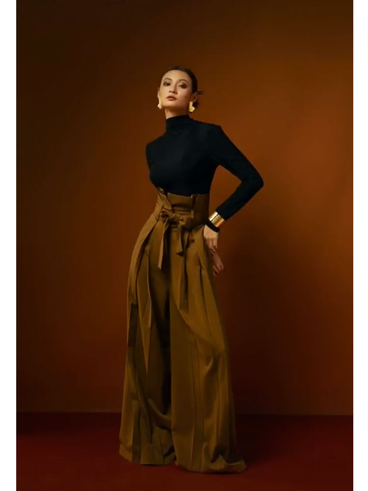 High Waist Wide Leg Pants | same ANTHEM.