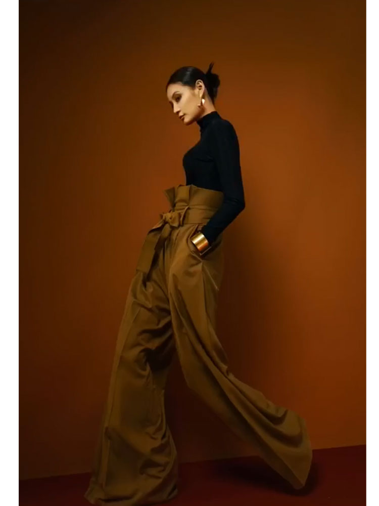 High Waist Wide Leg Pants | same ANTHEM.