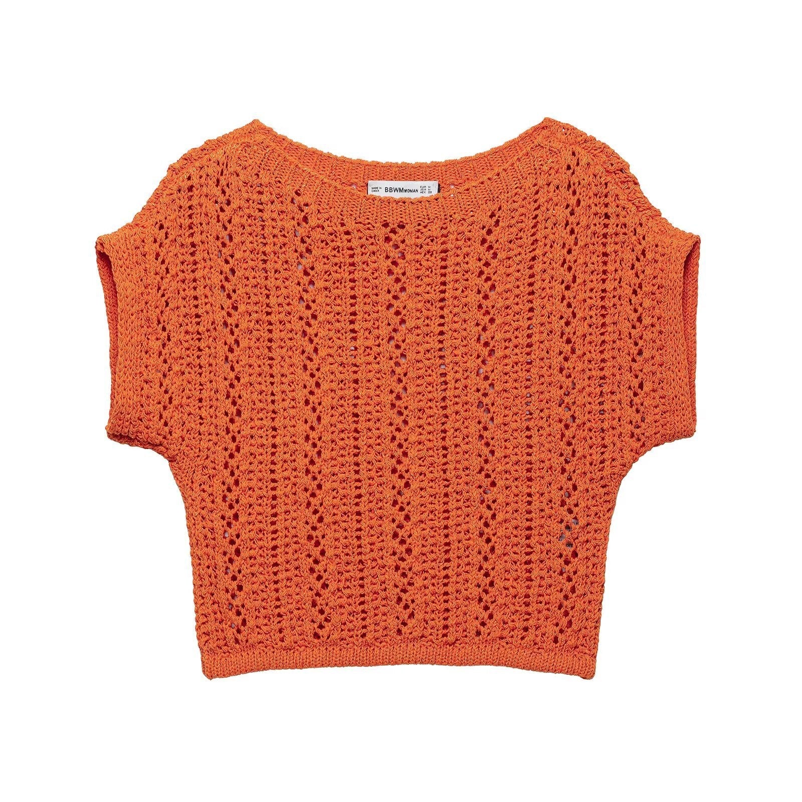 Hollow Knit Short Sleeve Top – Soulmate Streetwear | same ANTHEM