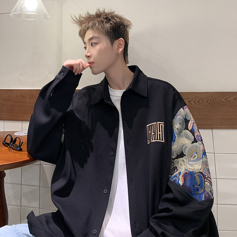 Hong Kong Style Spring Jacket – Urban Layers | same ANTHEM. - Black / 5XL