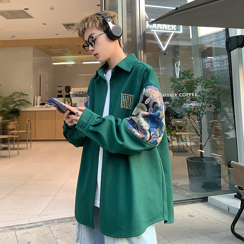 Hong Kong Style Spring Jacket – Urban Layers | same ANTHEM. - Green / 5XL