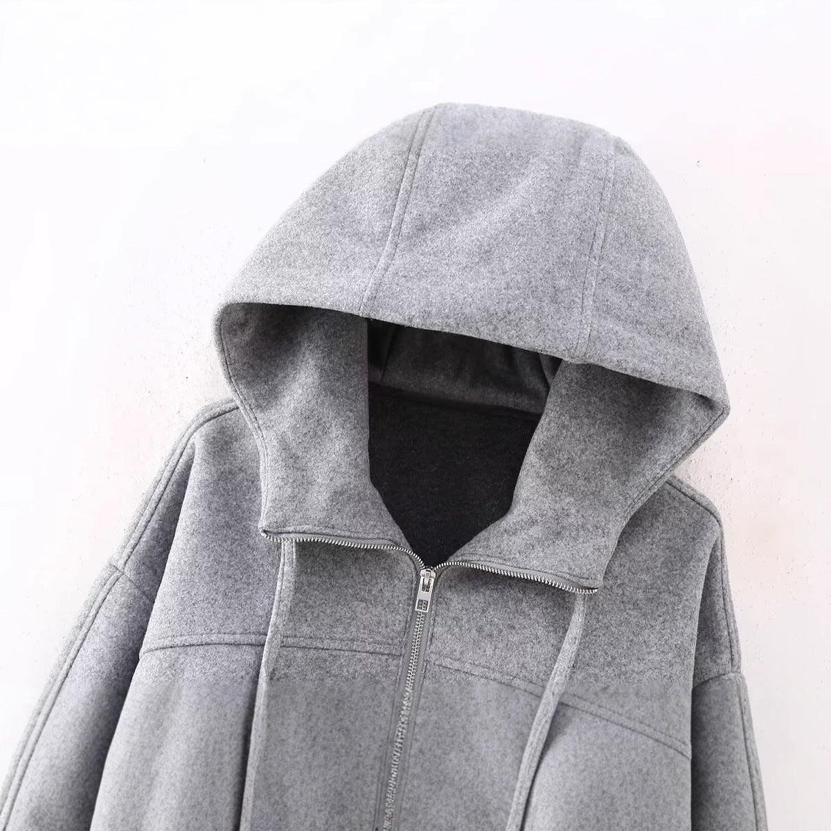 Hooded Zipper Sweatshirt Jacket – Casual Streetwear for Soulmates | same ANTHEM