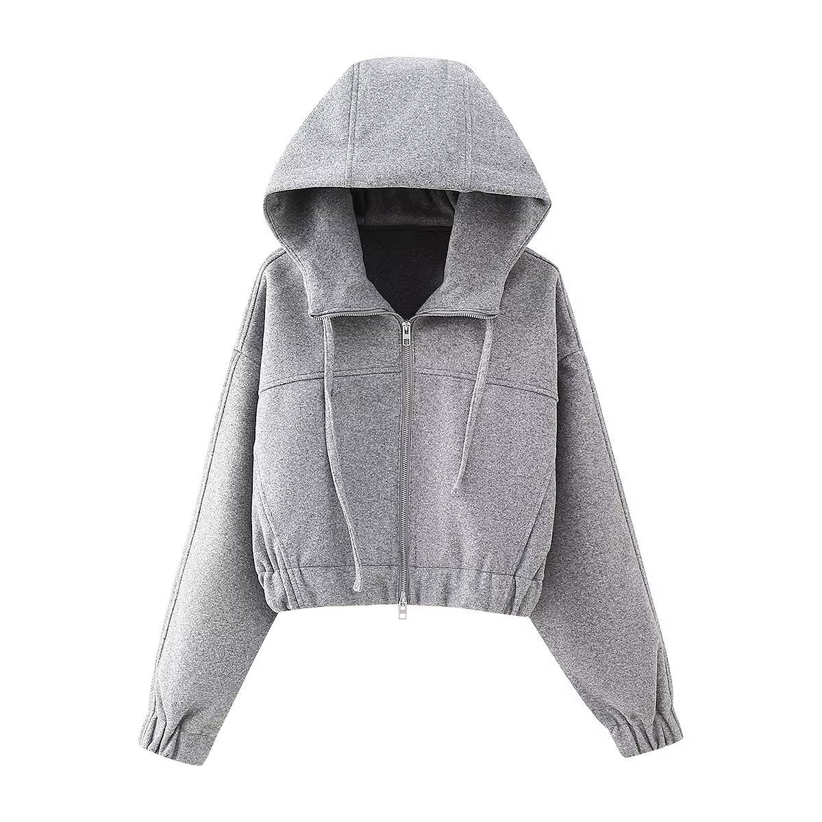 Hooded Zipper Sweatshirt Jacket – Casual Streetwear for Soulmates | same ANTHEM
