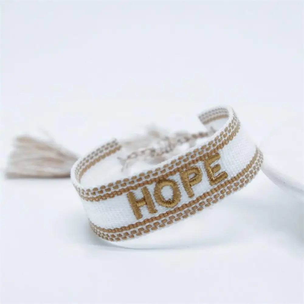HOPE Woven Bracelet | same ANTHEM. For Lovers Twins & Soulmates