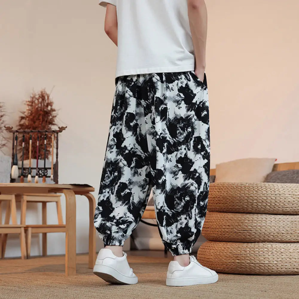 Ice Cotton Harem Lantern Pants – Loose Wide Leg Streetwear | same ANTHEM.