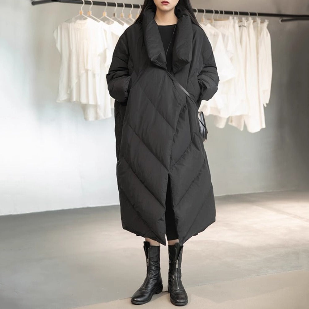 IrIrregular Down Jacket | same ANTHEM. - black / one size