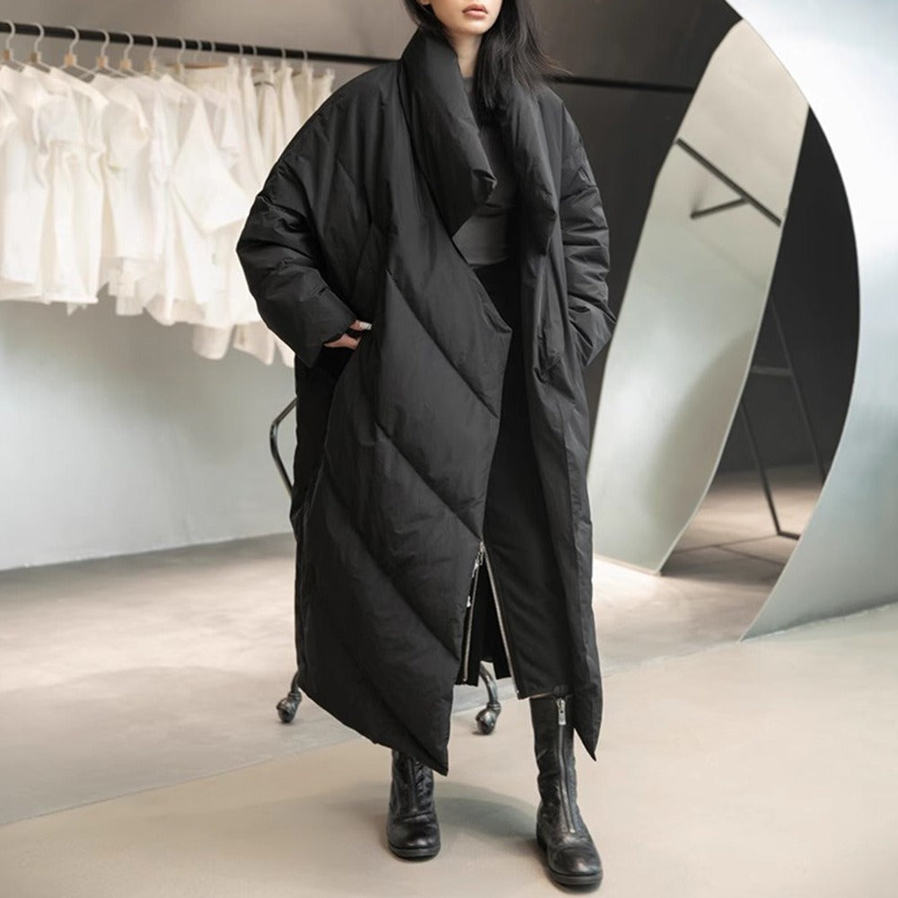 IrIrregular Down Jacket | same ANTHEM. - black / one size