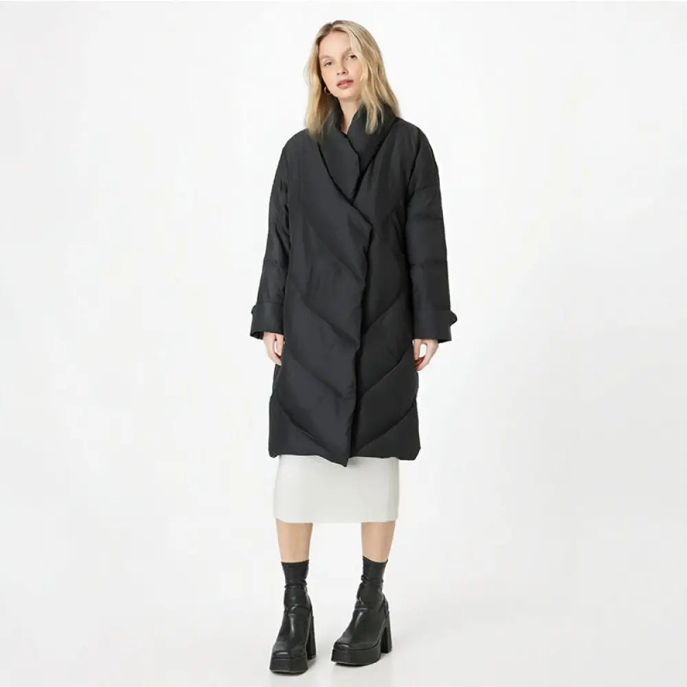 IrIrregular Down Jacket | same ANTHEM. - black / one size
