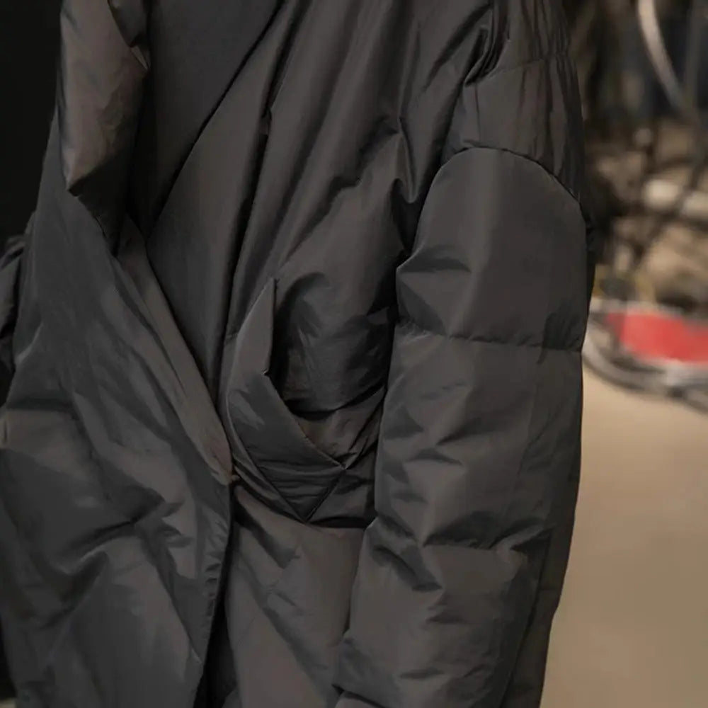 IrIrregular Down Jacket | same ANTHEM. - black / one size