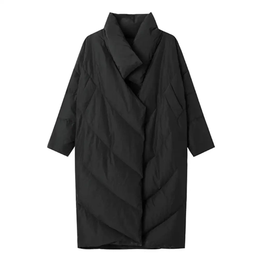 IrIrregular Down Jacket | same ANTHEM. - black / one size