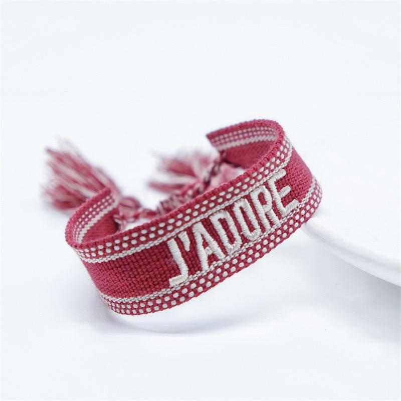 J’ADORE Woven Bracelet | same ANTHEM. – Handmade Reminder for the Heart