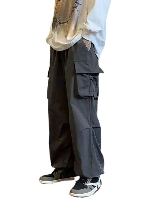Japanese Baggy Pocket Pants – Loose Street Style for Men | same ANTHEM