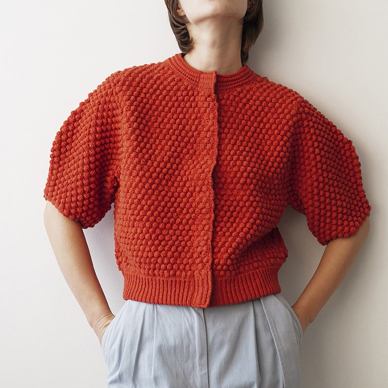 Japanese Cardigan – Elegant Air-Conditioned Knit | same ANTHEM