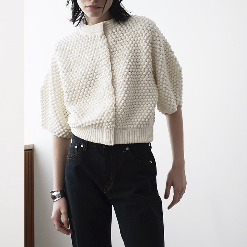 Japanese Cardigan – Elegant Air-Conditioned Knit | same ANTHEM