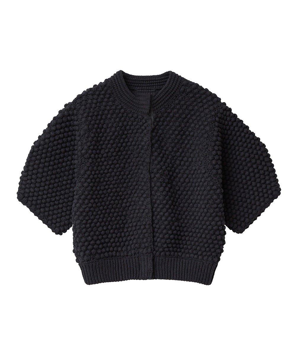 Japanese Cardigan – Elegant Air-Conditioned Knit | same ANTHEM - Black / S
