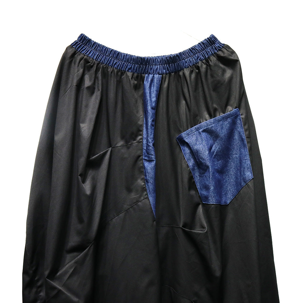 Japanese High Waisted Loose Irregular Skirt | Casual Romantic Chic | same ANTHEM